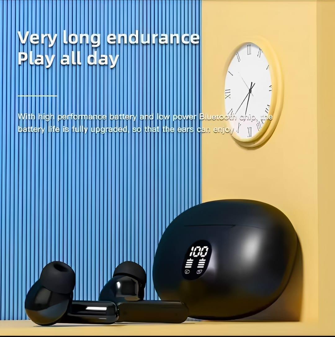TWS In-Ear Stereo Gaming Earbuds with Display & Bluetooth