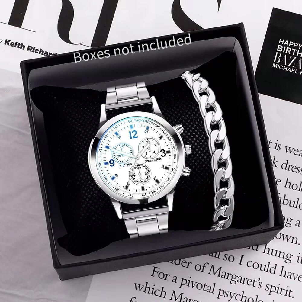 A variety of fashionable watches men's belt quartz watch fashion men's watch student wrist watch bracelet suit wristwatch