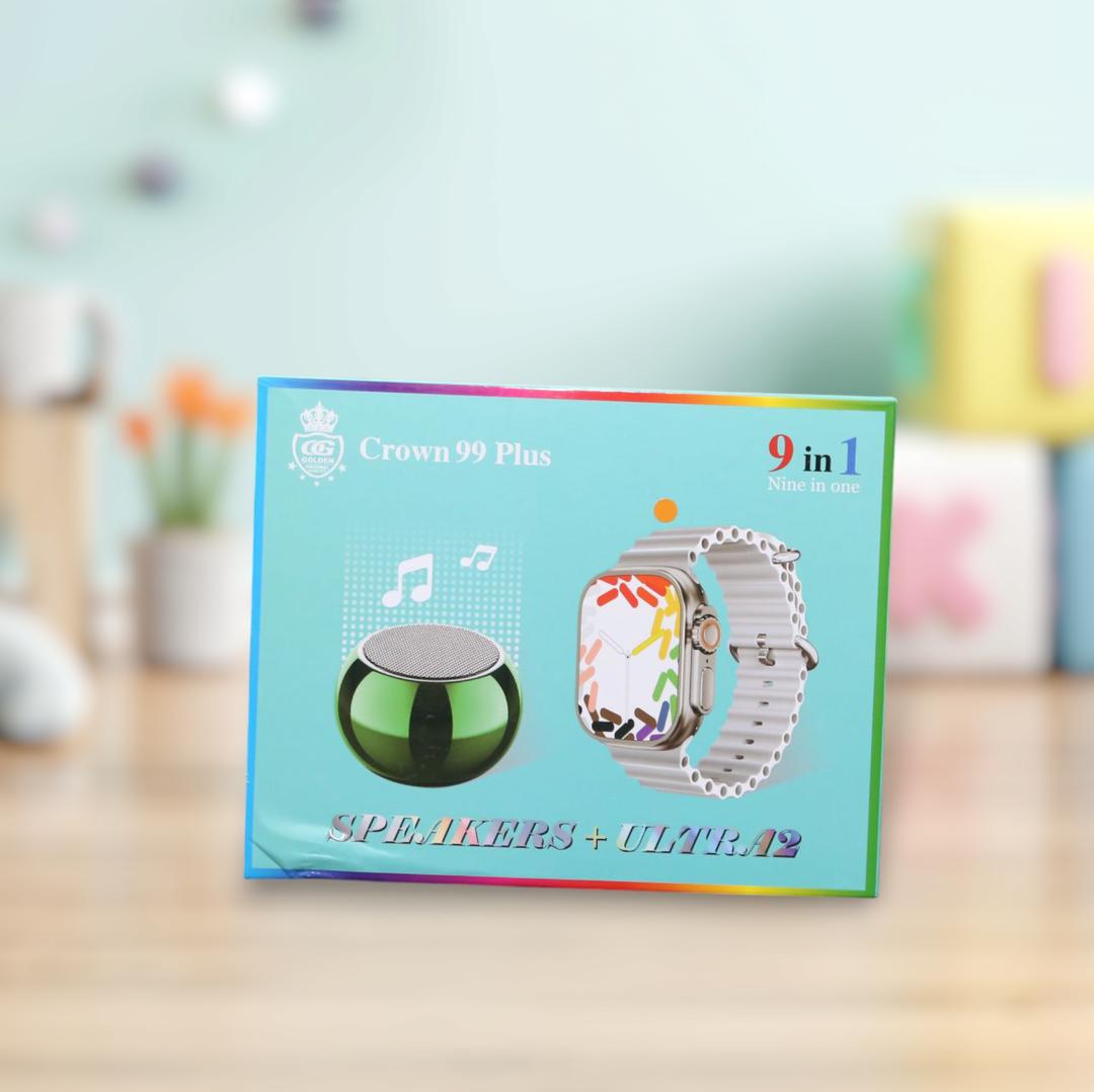 Stylish Multicolor Smart Watch - 1 Pcs with Long-Lasting Battery & Quick Charge