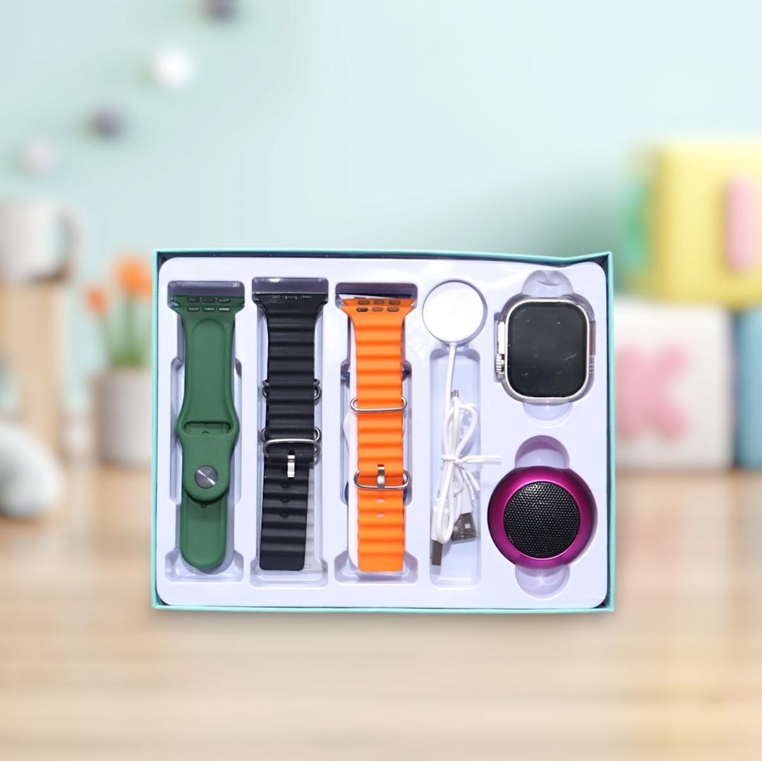 Stylish Multicolor Smart Watch - 1 Pcs with Long-Lasting Battery & Quick Charge