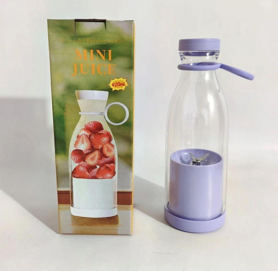 Portable & Rechargeable Electric Juicer Blender - 1 Pc Multifunctional Quick Rising