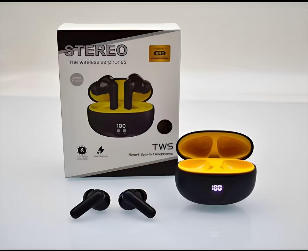 TWS In-Ear Stereo Gaming Earbuds with Display & Bluetooth