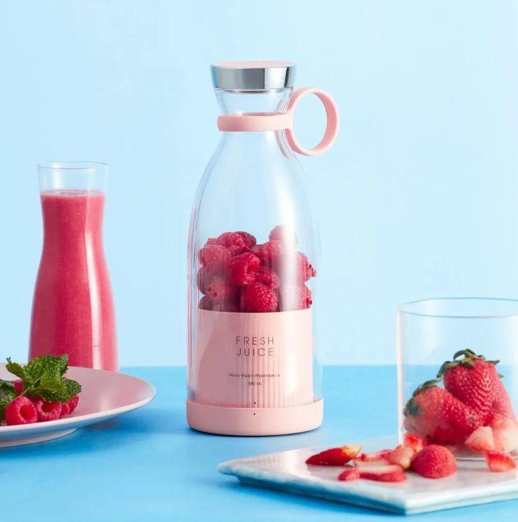 Portable & Rechargeable Electric Juicer Blender - 1 Pc Multifunctional Quick Rising