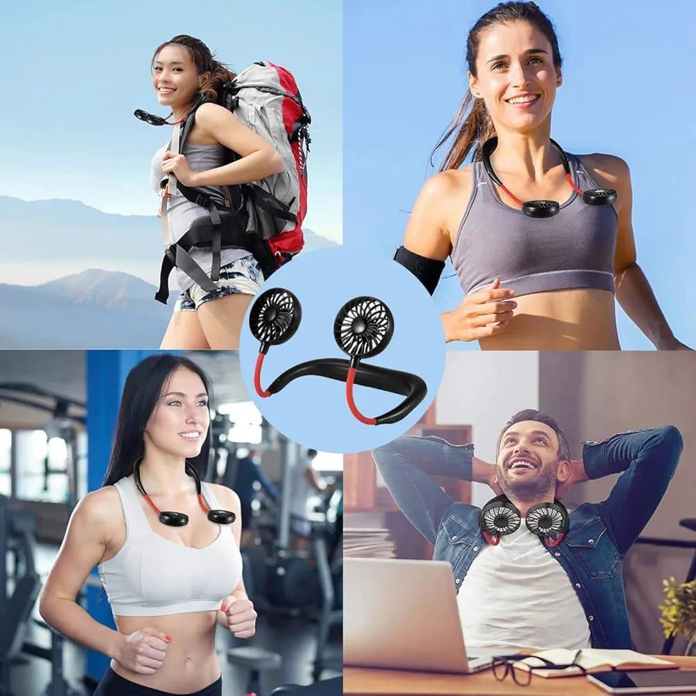 Portable Neck Fan - 1 Pc Hands-Free Cooling Solution