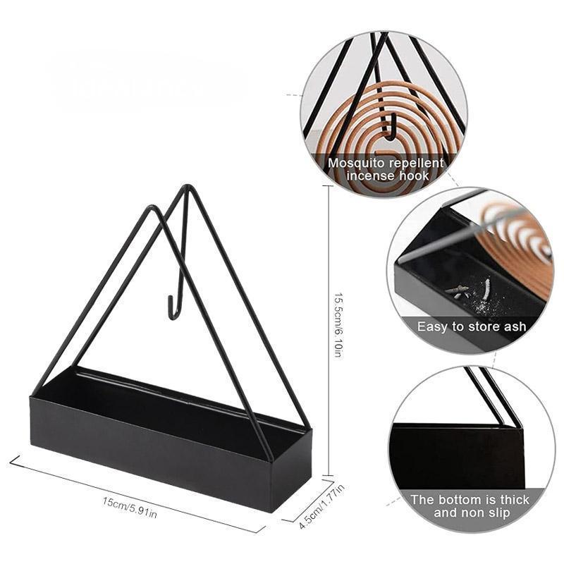 Mosquito Coil Stand - 1 Pc Durable Steel Design for Effective Mosquito Control